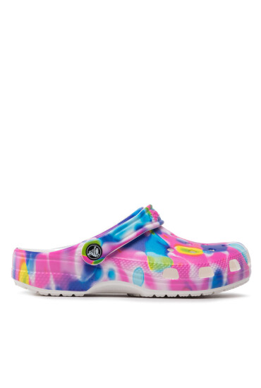 Crocs Чехли Classic Solarized Cgk 207587 Pink/White - Mera.bg