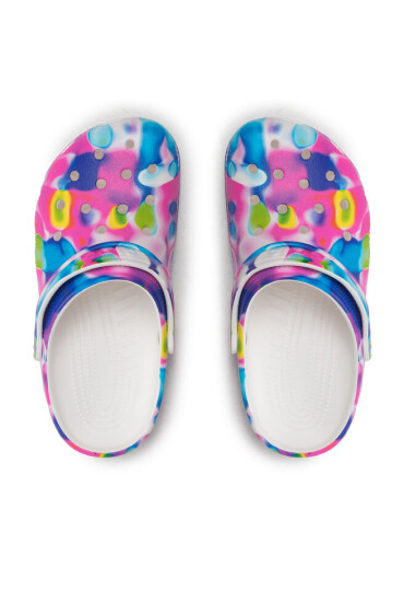Crocs Чехли Classic Solarized Cgk 207587 Pink/White - Mera.bg