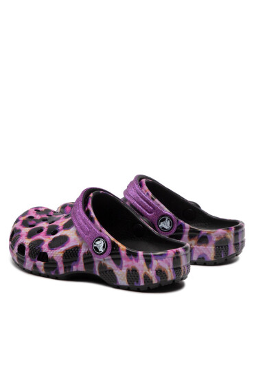 Crocs Чехли Classic Animal Print Clog K 207600 Papaya/Leopard 83G - Mera.bg