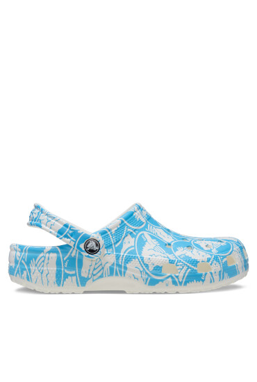Crocs Чехли Classic Duke Print Clog 210003 Син - Mera.bg