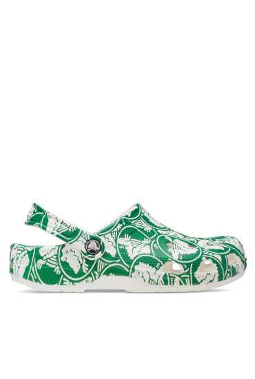 Crocs Чехли Classic Duke Print Clog 210003 Зелен - Mera.bg