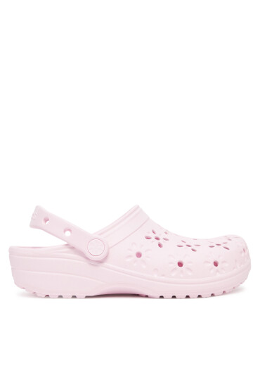 Crocs Чехли Classic Floral Cut Out Clog 210927 Розов - Mera.bg