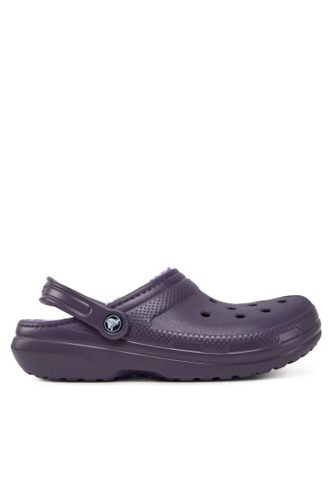 Crocs Чехли Classic Lined Clog 203591 Виолетов - Mera.bg