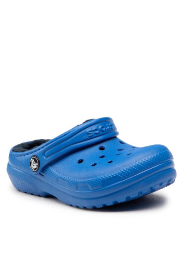 Crocs Чехли Classic Lined Clog K 207010 Blue Bolt - Mera.bg