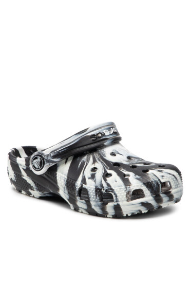 Crocs Чехли Classic Marbled Clog 207464 Черен - Mera.bg