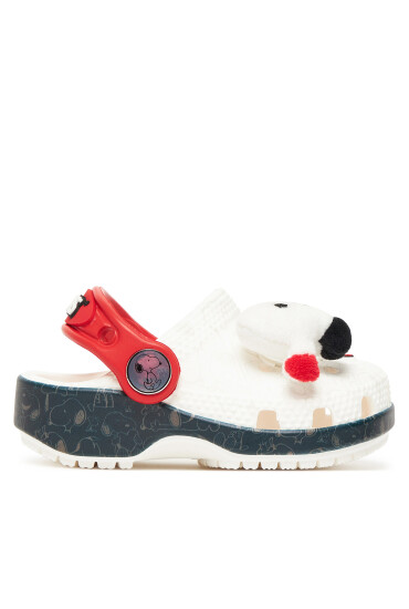 Crocs Чехли Classic Peanuts 211126 Бял - Mera.bg