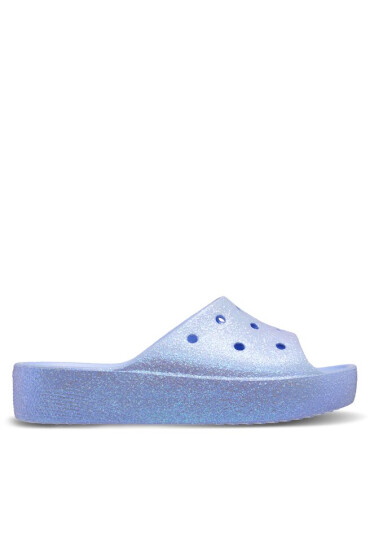 Crocs Чехли Classic Platform Glitter Slide 208233 5Q6 - Mera.bg