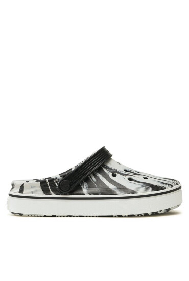 Crocs Чехли Crocband Clean Marbled Clog 208601 Black/White 066 - Mera.bg