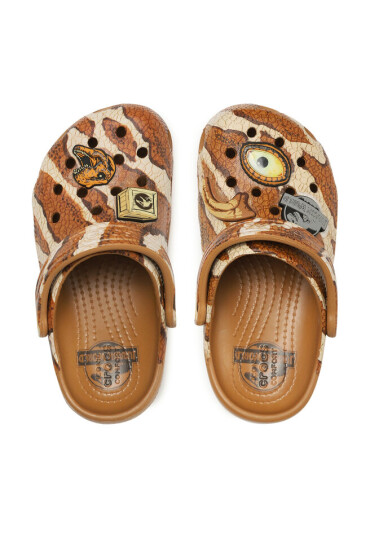 Crocs Чехли Jurassic World Classic Clog Kids 208808 Sand 202 - Mera.bg