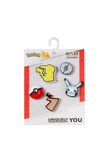 Crocs Декорация за обувки Elevated Pokemon 5 Pack 10009998 Цветен - Mera.bg