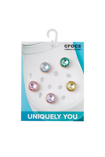 Crocs Декорация за обувки Gold and Gem 5 Pack 10011196 Цветен - Mera.bg