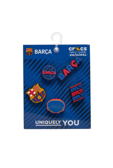 Crocs Декорация за обувки Jibbitz Barcelona Fc 5pck 10012617 Цветен - Mera.bg