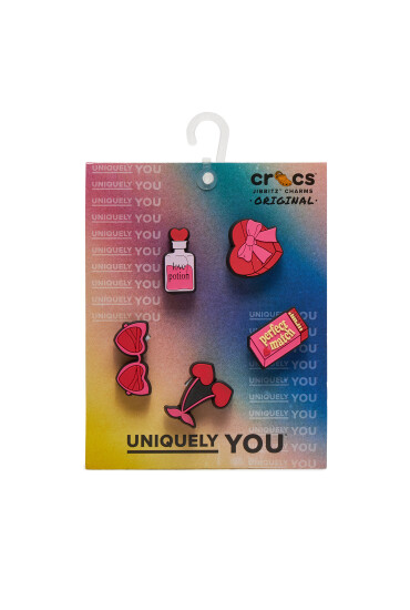 Crocs Декорация за обувки Jibbitz Lovers 5 Pack 10012958 Цветен - Mera.bg