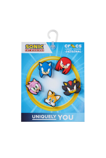 Crocs Декорация за обувки Jibbitz Sonic The Hedge Hog 5pck 10011472 Цветен - Mera.bg