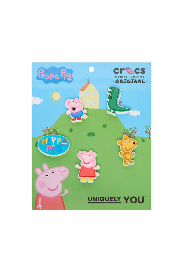 Crocs Декорация за обувки Peppa Pig Character 5Pck 10015107 Цветен - Mera.bg
