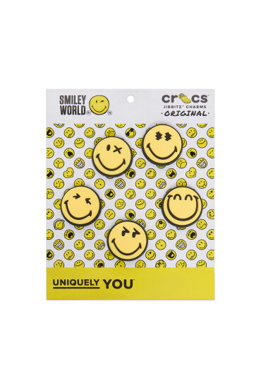 Crocs Декорация за обувки Smileyworld 5Pck 10015113 Цветен - Mera.bg