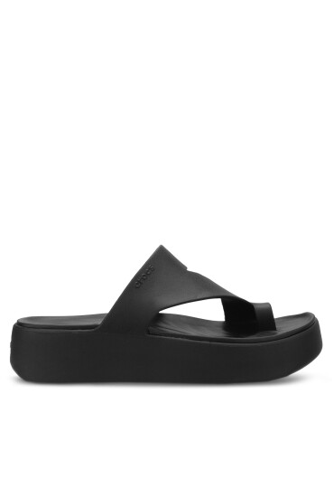 Crocs Джапанки Getaway Platform Toe Loop 210834 Черен - Mera.bg