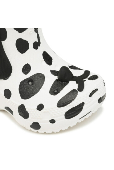Crocs Гумени ботуши Classic I Am Dalmatian Boot T 209079 Бял - Mera.bg