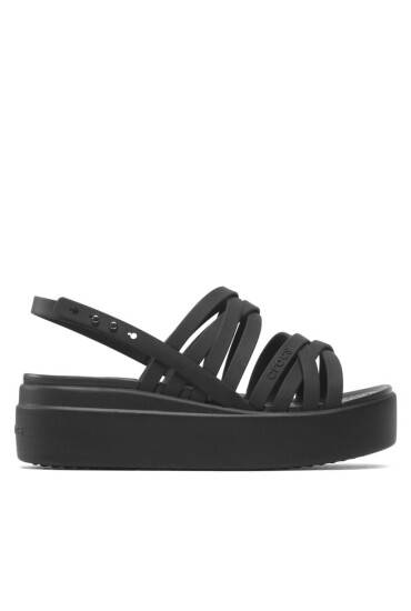Crocs Сандали Brooklyn Strappy Lowwdgw 206751 Black - Mera.bg