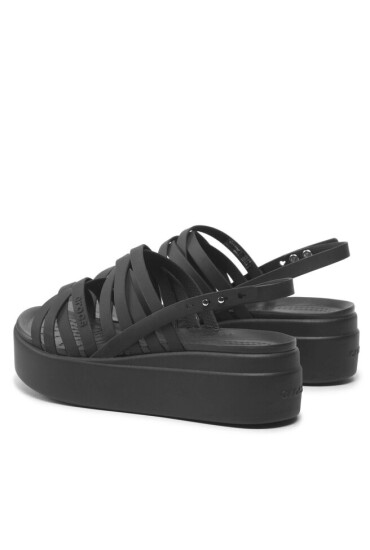 Crocs Сандали Brooklyn Strappy Lowwdgw 206751 Black - Mera.bg