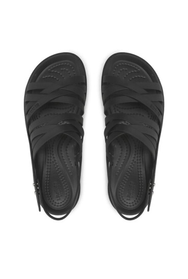 Crocs Сандали Brooklyn Strappy Lowwdgw 206751 Black - Mera.bg