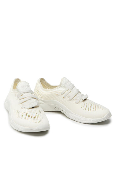 Crocs Сникърси Literide 360 Pacer M 206715 Almost White/Almost White - Mera.bg