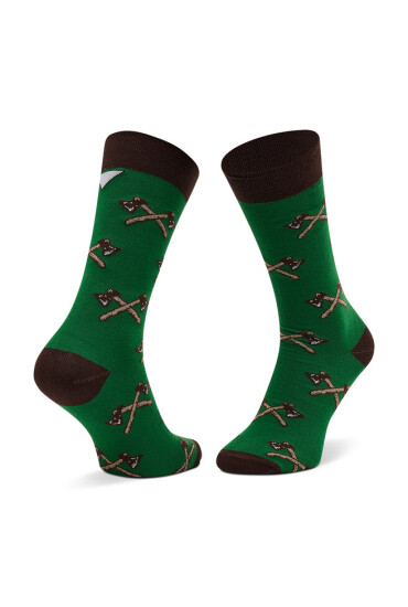 Cup of Sox Дълги чорапи unisex Z Siekierą Na Osy Zielone - Mera.bg