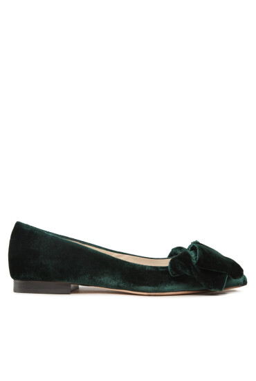 Custommade Балеринки Annabella Velvet 998620019 Posy Green 336 - Mera.bg