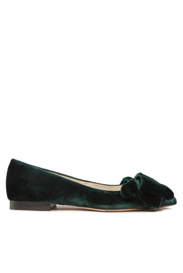Custommade Балеринки Annabella Velvet 998620019 Posy Green 336 - Mera.bg