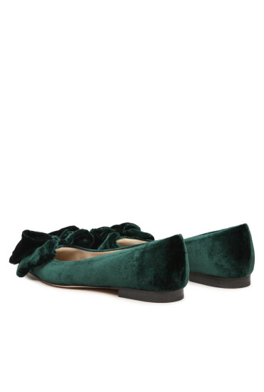 Custommade Балеринки Annabella Velvet 998620019 Posy Green 336 - Mera.bg