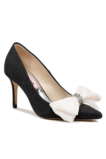 Custommade Обувки на ток Aljo Denim Taffeta 999633013 Anthracite Black 999 - Mera.bg