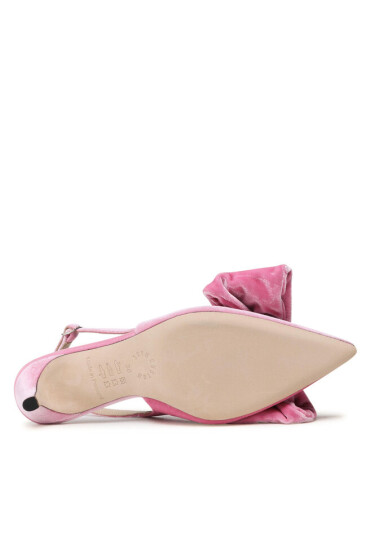 Custommade Сандали Alima Velvet 999620017 Pink Lady 115 - Mera.bg