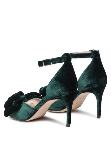 Custommade Сандали Marita Velvet 998620031 Зелен - Mera.bg
