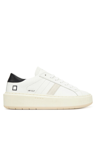 D.A.T.E. Сникърси Hill Low Platform Calf W431-HP-CA Бял - Mera.bg