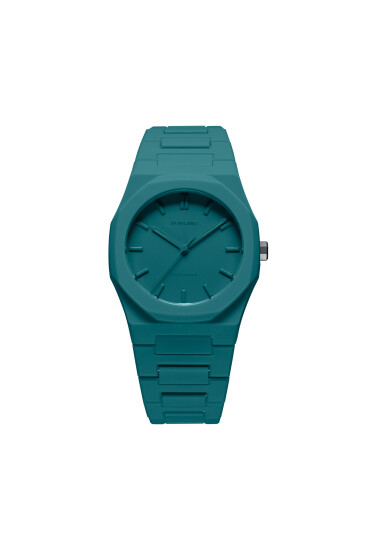 D1 Milano Часовник Teal Polycarbon PCBU02 Зелен - Mera.bg