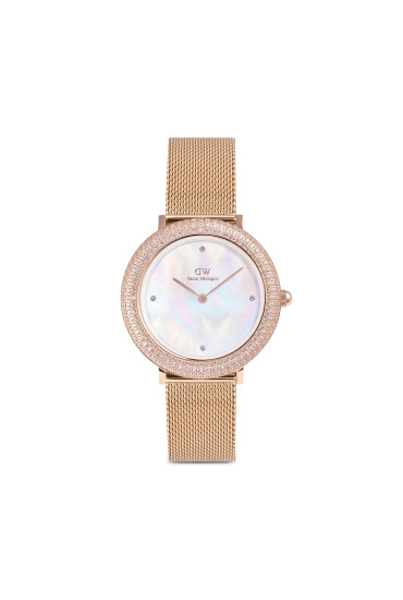 Daniel Wellington Часовник Crystalline Bezel 3 DW00100823 Розово злато - Mera.bg