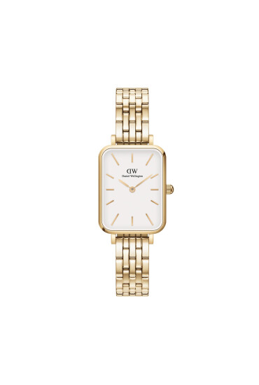 Daniel Wellington Часовник Quadro DW00100622 Gold/Gold - Mera.bg