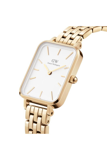 Daniel Wellington Часовник Quadro DW00100622 Gold/Gold - Mera.bg