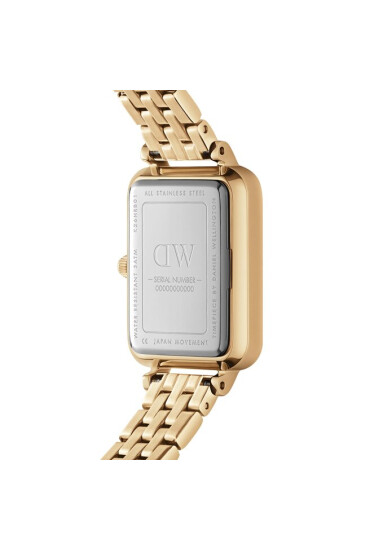Daniel Wellington Часовник Quadro DW00100622 Gold/Gold - Mera.bg