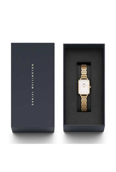 Daniel Wellington Часовник Quadro DW00100622 Gold/Gold - Mera.bg
