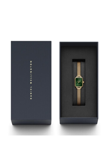 Daniel Wellington Часовник Quadro Mini Evergold DW00100653 Златист - Mera.bg