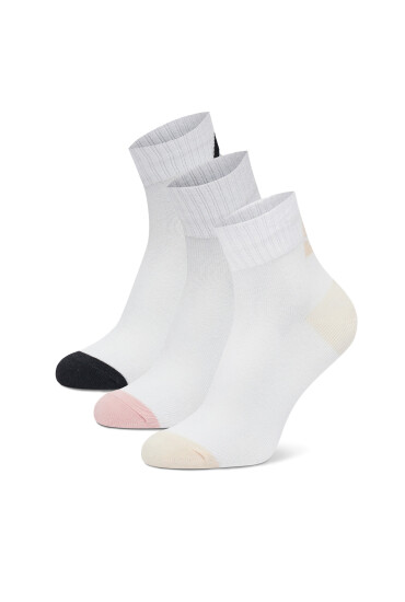DC Къси чорапи AS__03Z_SS25 (3-PACK) Бял - Mera.bg