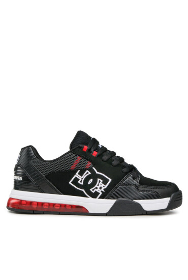 DC Сникърси Versatile ADYS200075 Black/White/Athletic Red (Bwa) - Mera.bg