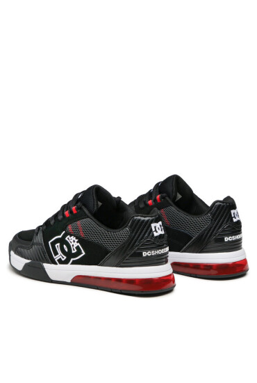 DC Сникърси Versatile ADYS200075 Black/White/Athletic Red (Bwa) - Mera.bg