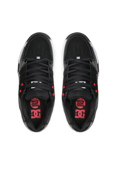 DC Сникърси Versatile ADYS200075 Black/White/Athletic Red (Bwa) - Mera.bg