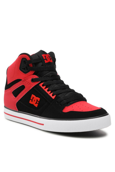 DC Сникърси Pure High-Top Wc ADYS400043 Fiery Red/White/Black (Fwb) - Mera.bg