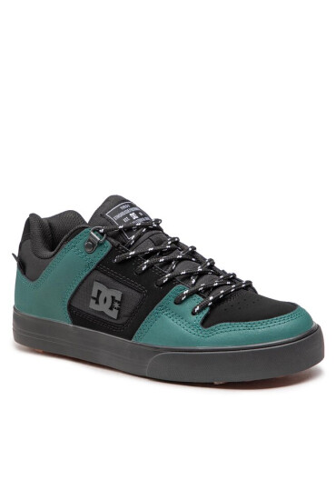 DC Сникърси Pure Wnt ADYS300151 Black/Green/Black (XKGK) - Mera.bg