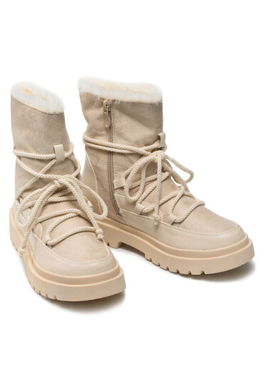 DeeZee Боти WS5609-06 Beige - Mera.bg