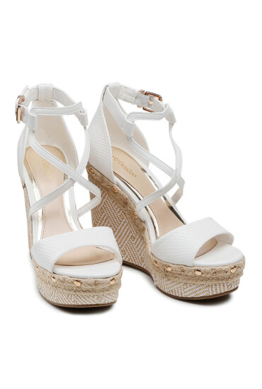 DeeZee Еспадрили LS5442-02 White - Mera.bg
