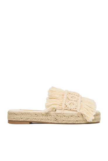 DeeZee Еспадрили S294 Екрю - Mera.bg